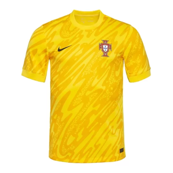 Brankářské Fotbalové Dresy Portugalsko ME 2024 Žlutá