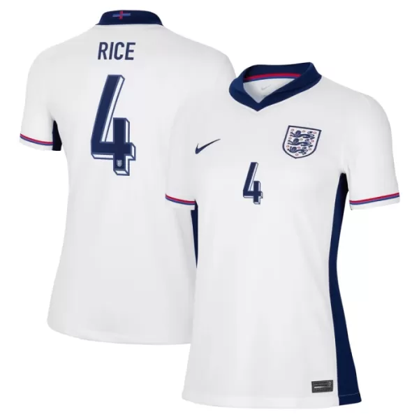 Fotbalové Dresy Anglie Declan Rice 4 Dámské Domácí ME 2024