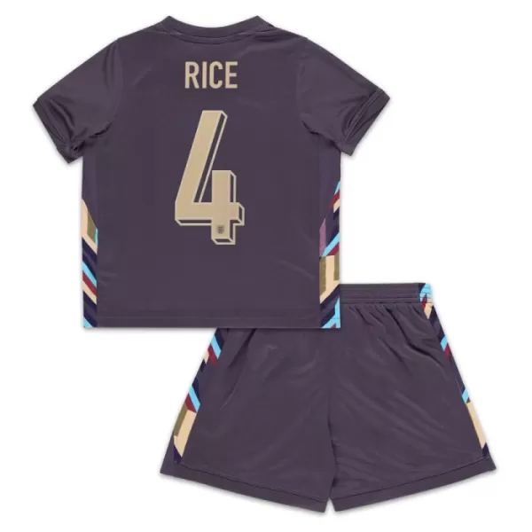 Fotbalové Dresy Anglie Declan Rice 4 Dětské Venkovní ME 2024