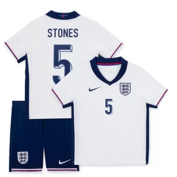 Fotbalové Dresy Anglie John Stones Dětské Domácí ME 2024