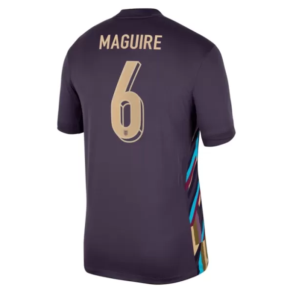Fotbalové Dresy Anglie Maguire 6 Venkovní ME 2024
