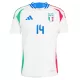 Fotbalové Dresy Itálie Federico Chiesa 14 Venkovní ME 2024