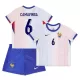 Fotbalové Dresy Francie Eduardo Camavinga 6 Dětské Venkovní ME 2024