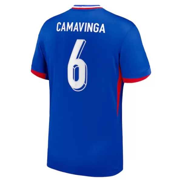 Fotbalové Dresy Francie Eduardo Camavinga 6 Domácí ME 2024