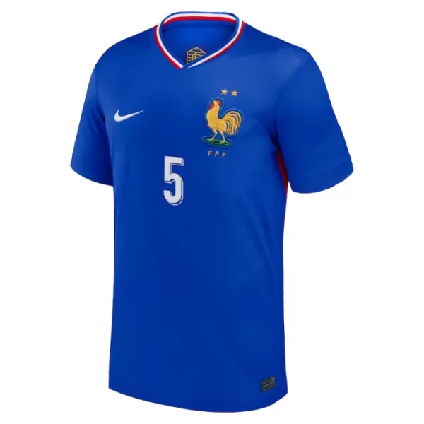 Fotbalové Dresy Francie Kounde 5 Domácí ME 2024