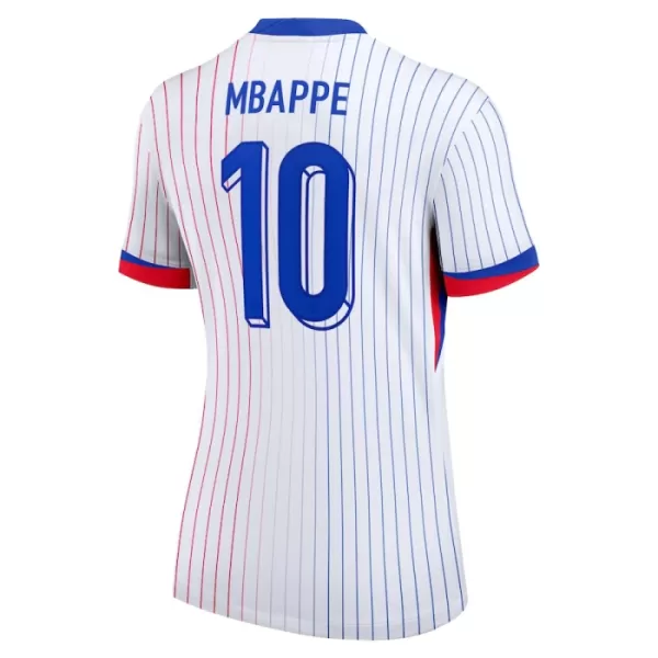 Fotbalové Dresy Francie Kylian Mbappé 10 Dámské Venkovní ME 2024