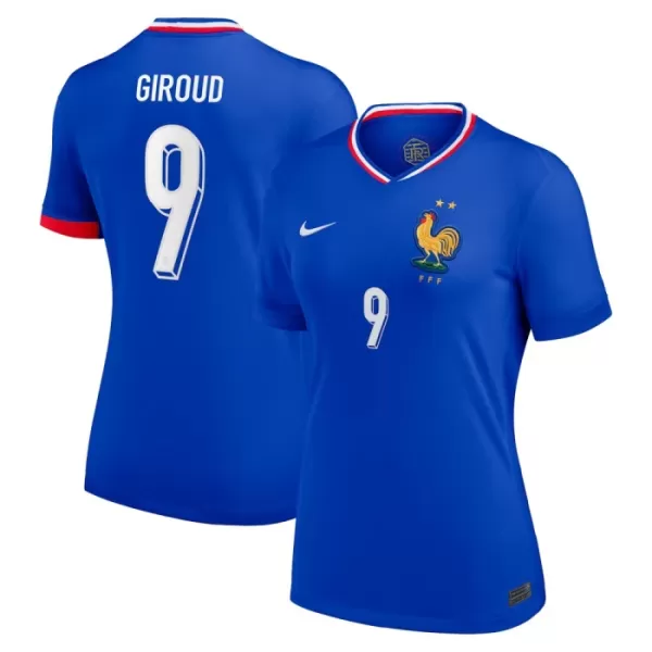 Fotbalové Dresy Francie Olivier Giroud 9 Dámské Domácí ME 2024