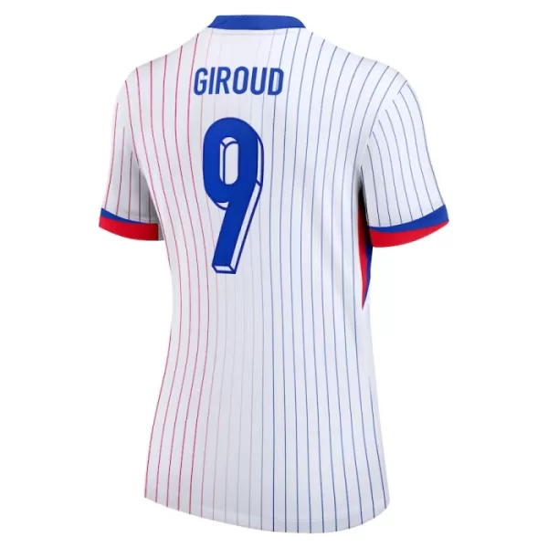 Fotbalové Dresy Francie Olivier Giroud 9 Dámské Venkovní ME 2024