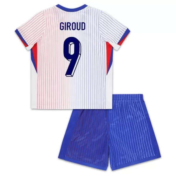 Fotbalové Dresy Francie Olivier Giroud 9 Dětské Venkovní ME 2024