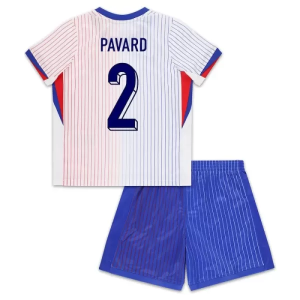 Fotbalové Dresy Francie Pavard 2 Dětské Venkovní ME 2024