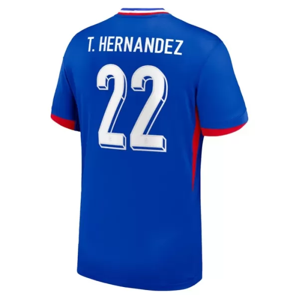 Fotbalové Dresy Francie T. Hernandez 22 Domácí ME 2024