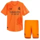 Brankářské Fotbalové Dresy Real Madrid Dětské Čtvrtý 2023-24 Oranžový