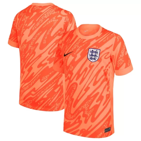 Brankářské Fotbalové Dresy Anglie ME 2024 Oranžový