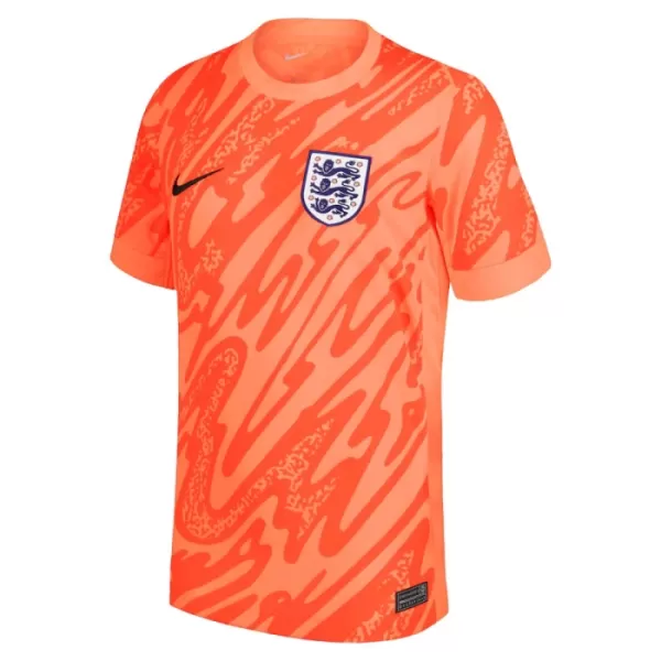 Brankářské Fotbalové Dresy Anglie ME 2024 Oranžový