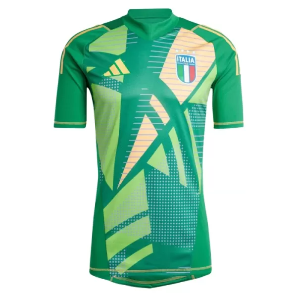 Brankářské Fotbalové Dresy Itálie ME 2024 Zelená