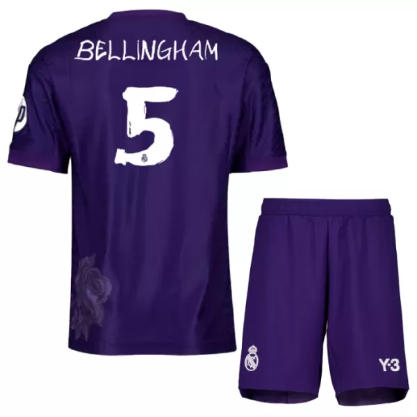 Fotbalové Dresy Real Madrid Jude Bellingham 5 Dětské Čtvrtý 2023-24