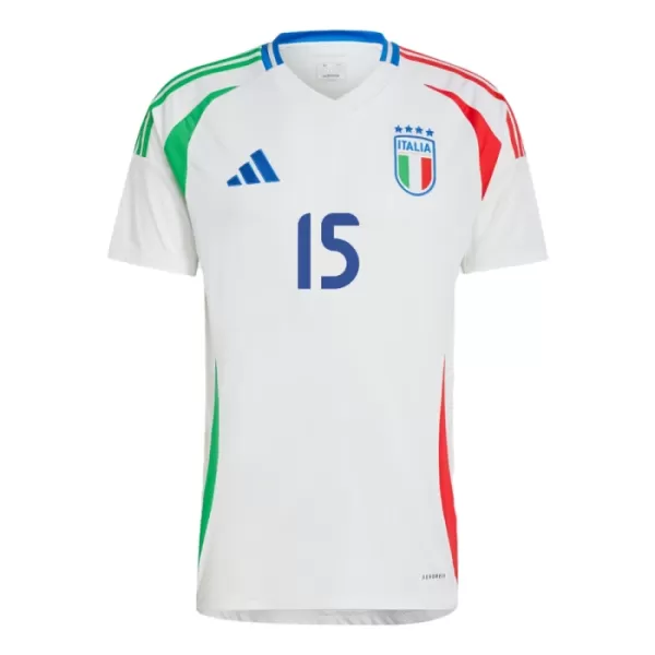 Fotbalové Dresy Itálie Giorgio Scalvini 15 Venkovní ME 2024
