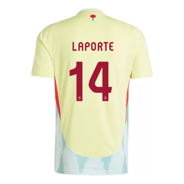 Fotbalové Dresy Španělsko Aymeric Laporte 14 Venkovní ME 2024