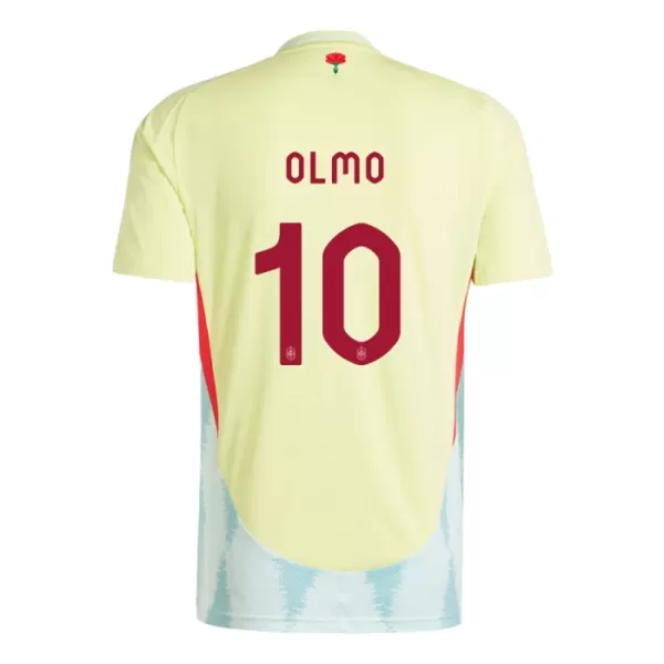 Fotbalové Dresy Španělsko Dani Olmo 10 Dětské Venkovní ME 2024