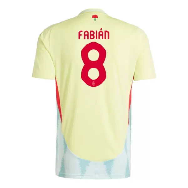 Fotbalové Dresy Španělsko Fabian Ruiz 8 Venkovní ME 2024