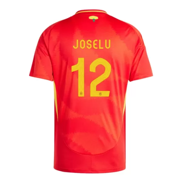 Fotbalové Dresy Španělsko Joselu 12 Domácí ME 2024