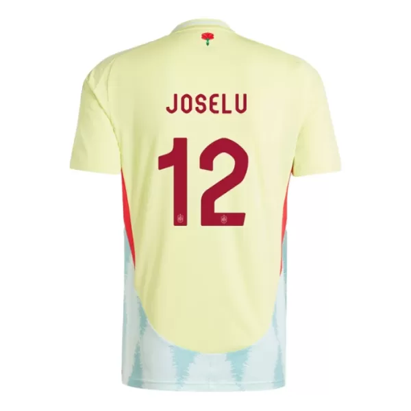 Fotbalové Dresy Španělsko Joselu 12 Venkovní ME 2024
