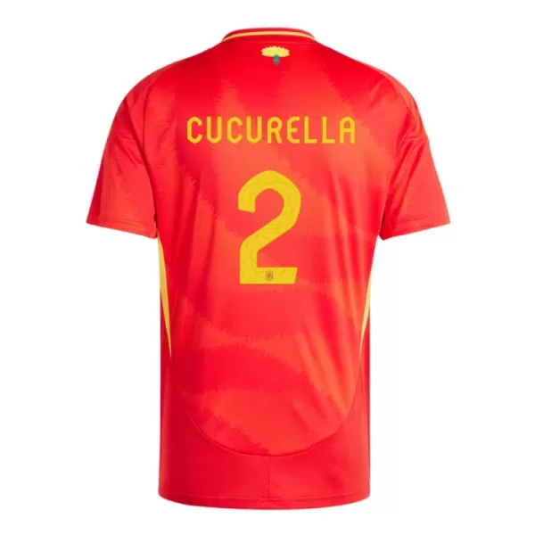 Fotbalové Dresy Španělsko Marc Cucurella 2 Domácí ME 2024