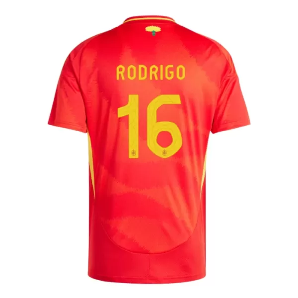 Fotbalové Dresy Španělsko Rodrigo Hernández 16 Domácí ME 2024