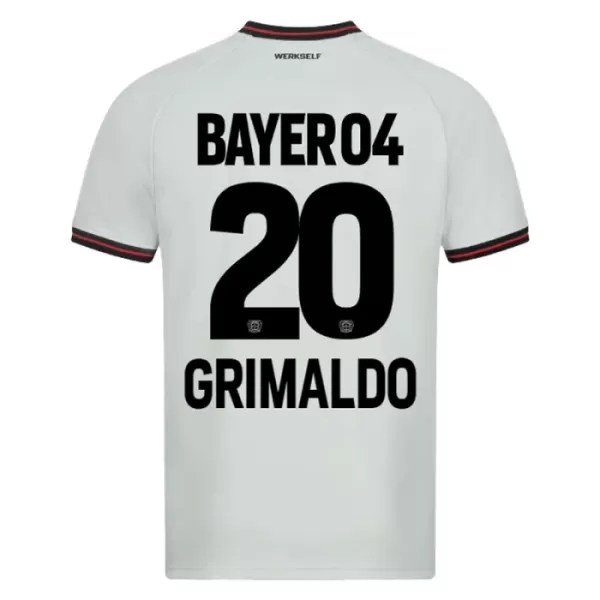 Fotbalové Dresy Bayer 04 Leverkusen Alejandro Grimaldo 20 Venkovní 2023-24