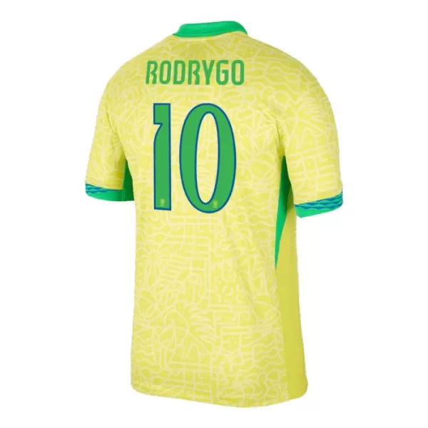 Fotbalové Dresy Brazílie Rodrygo Goes 10 Domácí 2024