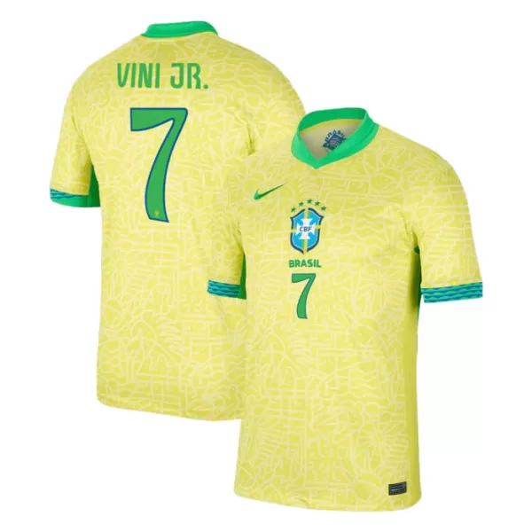 Fotbalové Dresy Brazílie Vinicius Junior 7 Domácí 2024
