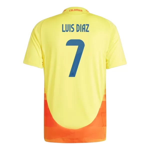 Fotbalové Dresy Kolumbie Luis Díaz 7 Domácí 2024
