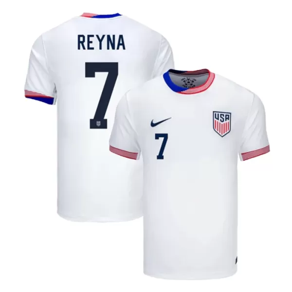 Fotbalové Dresy Spojené Státy Americké Reyna 7 Domácí 2024
