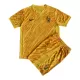 Brankářské Fotbalové Dresy Francie Dětské ME 2024 Žlutá