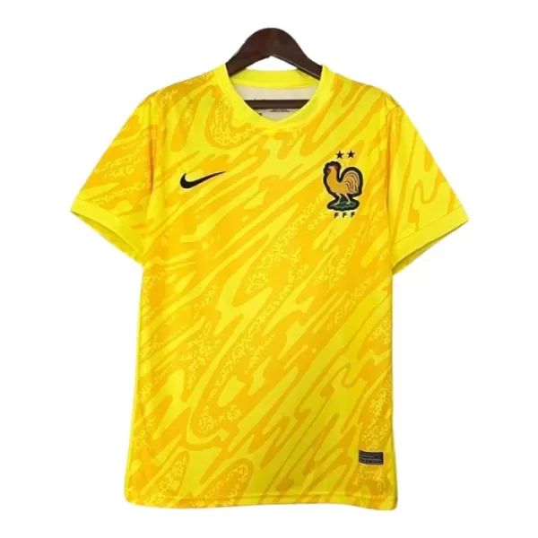 Brankářské Fotbalové Dresy Francie ME 2024 Žlutá