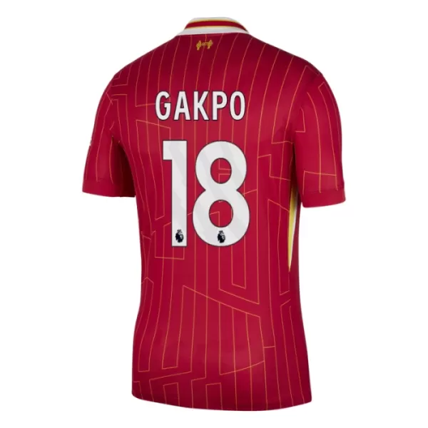 Fotbalové Dresy Liverpool FC Cody Gakpo 18 Dětské Domácí 2024-25