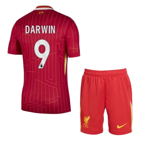 Fotbalové Dresy Liverpool FC Darwin Núñez 9 Dětské Domácí 2024-25