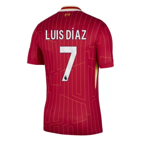 Fotbalové Dresy Liverpool FC Luis Díaz 7 Domácí 2024-25