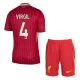 Fotbalové Dresy Liverpool FC Virgil van Dijk 4 Dětské Domácí 2024-25