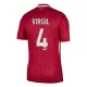 Fotbalové Dresy Liverpool FC Virgil van Dijk 4 Dětské Domácí 2024-25