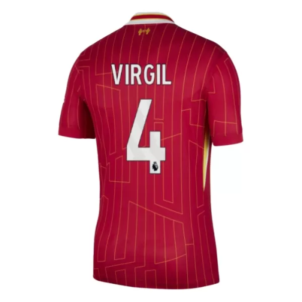 Fotbalové Dresy Liverpool FC Virgil van Dijk 4 Domácí 2024-25