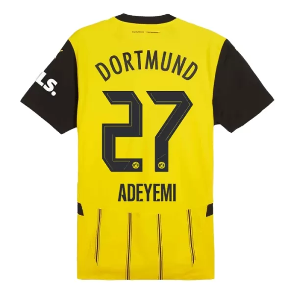 Fotbalové Dresy Borussia Dortmund Adeyemi 27 Dětské Domácí 2024-25