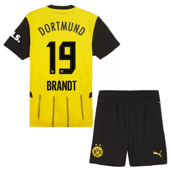 Fotbalové Dresy Borussia Dortmund Brandt 19 Dětské Domácí 2024-25