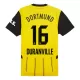 Fotbalové Dresy Borussia Dortmund Duranville 16 Domácí 2024-25
