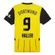 Fotbalové Dresy Borussia Dortmund Haller 9 Domácí 2024-25