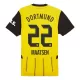 Fotbalové Dresy Borussia Dortmund Maatsen 22 Dětské Domácí 2024-25