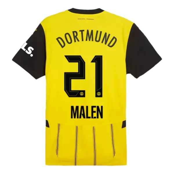 Fotbalové Dresy Borussia Dortmund Malen 21 Domácí 2024-25