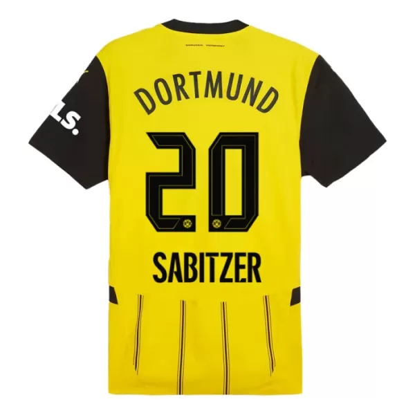 Fotbalové Dresy Borussia Dortmund Sabitzer 20 Domácí 2024-25