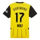 Fotbalové Dresy Borussia Dortmund Wolf 17 Domácí 2024-25