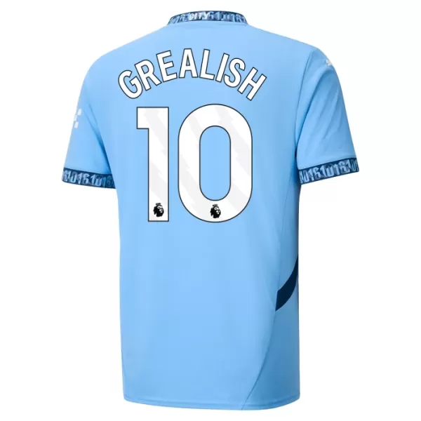Fotbalové Dresy Manchester City Jack Grealish 10 Dětské Domácí 2024-25